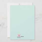 Kat Cute Classroom Valentijn card Feestdagenkaart (Achterkant)