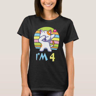 Kat Dabbing with Heart Happy of Me 4 YYY T-shirt