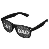 KAT DAD NOVELTY SUNGLASSEN SHADES RETRO ZONNEBRIL (Gekanteld)