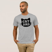 Kat Dad T-Shirt (Voorkant volledig)