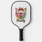 Kat Daddy Siamese Kat Pet Mannelijke Kat Pickleball Paddle (Voorkant)