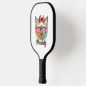 Kat Daddy Siamese Kat Pet Mannelijke Kat Pickleball Paddle (Links)