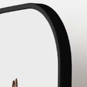 Kat Daddy Siamese Kat Pet Mannelijke Kat Pickleball Paddle (Links Detail)