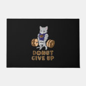 Kat Dadlift krachtpatser Donut Gym Deurmat (Voorkant)