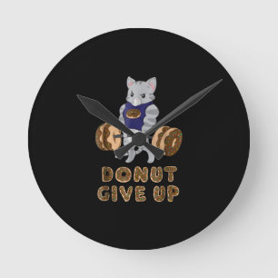 Kat Dadlift krachtpatser Donut Gym Ronde Klok