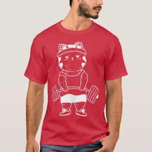 Kat Dadlift krachtpatser Gewichtstoename Vrouwen T-shirt