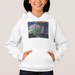 Kat Dame in het park Hoodie