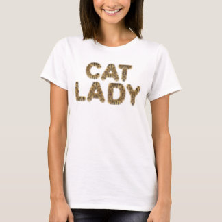 Kat dame T-shirt Kat bont tekst sweatshirt