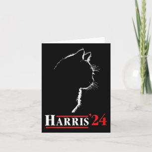 Kat Dame Voor Kamala Harris President Biden 24 Kaart