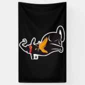 Kat Dames Kamala Harris 2024 Spandoek (Verticaal)