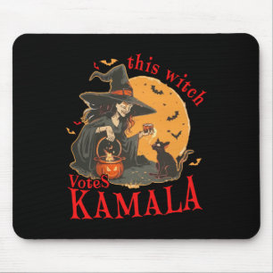 Kat Dames Kat Lettering Positief Grappig Halloween Muismat