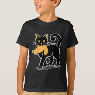 Kat Dames voor Kamala Harris Donald Trump 2024 SAR T-shirt