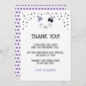 Kat Dank Je Kaart (Voorkant / Achterkant)