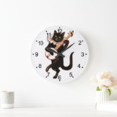 Kat dat Banjo speelt Grote Klok (Huis)