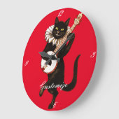 Kat dat Banjo Thunder_Cove Classic speelt Grote Klok (Hoek)