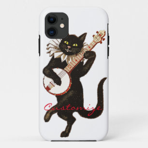 Kat dat Banjo Thunder_Cove speelt Case-Mate iPhone Case