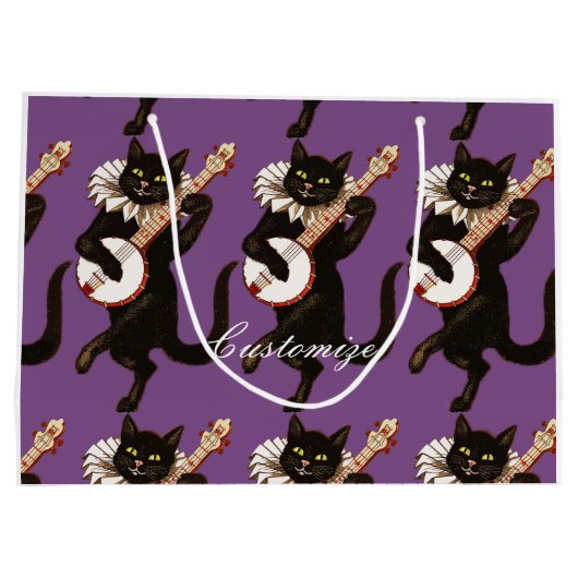 Kat dat Banjo Thunder_Cove speelt Groot Cadeauzakje (Achterkant)