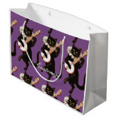 Kat dat Banjo Thunder_Cove speelt Groot Cadeauzakje (Achterkant Gekanteld)