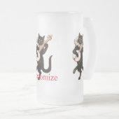 Kat dat Banjo Thunder_Cove speelt Matglas Bierpul (Voorkant rechts)