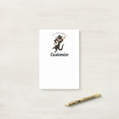 Kat dat Banjo Thunder_Cove speelt  Post-it® Notes (Op bureau)