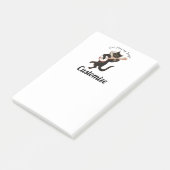 Kat dat Banjo Thunder_Cove speelt  Post-it® Notes (Schuin)