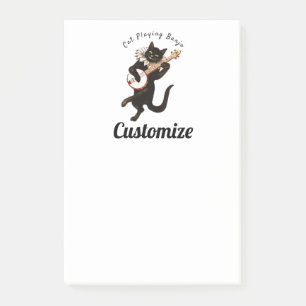 Kat dat Banjo Thunder_Cove speelt  Post-it® Notes