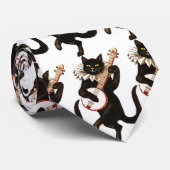 Kat dat Banjo Thunder_Cove speelt Stropdas (Opgerold)