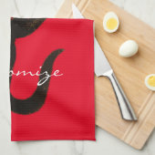 Kat dat Banjo Thunder_Cove speelt Theedoek (Quarter Fold)