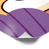 Kat dat de vinger poster geeft (Hoek)