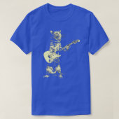 Kat dat gitaar speelt (2) t-shirt (Design voorkant)