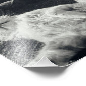 Kat dat slaapt op Kat met sofa-waardenbank Foto Afdruk (Hoek)