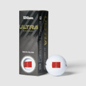 Kat de Nota van het Koningsbericht van het citaat Golfballen (Verpakking)