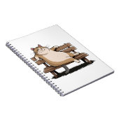 Kat de zitbank notitieboek (Rechterzijde)