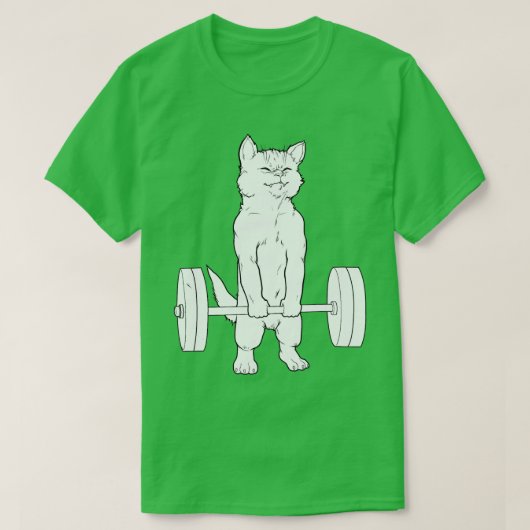 Kat Deadlift T-shirt (Design voorkant)