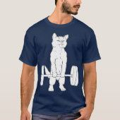Kat Deadlift T-shirt (Voorkant)