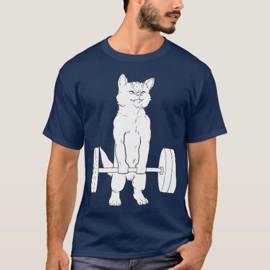 Kat Deadlift T-shirt (Voorkant)