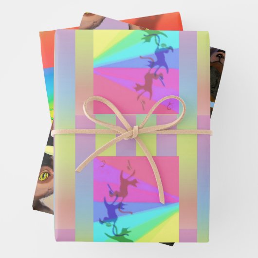 Kat Deksel van papier voor riffels, vellen 3 (In situ)