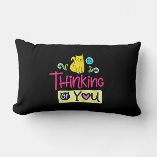 Kat denken aan u | Cute Cat Lover Gift Kussen