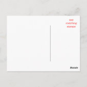 Kat Denken aan uw kaart of een gelegenheid (Achterkant)