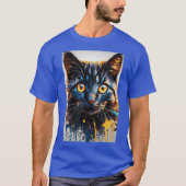 Kat design T-Shirt (Voorkant)