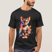 Kat Devon Rex T-shirt (Voorkant)