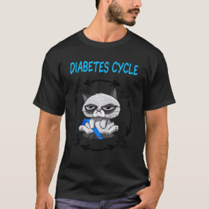 Kat Diabetes Cyclus T-shirt