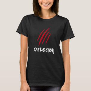 Kat Diabetes injectiespuit helikopter T-shirt
