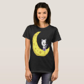 Kat die gitaar speelt t-shirt (Voorkant volledig)