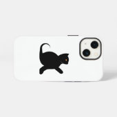 Kat die Hallo zegt iPhone Hoesje (Achterkant horizontaal)