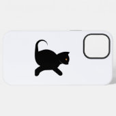 Kat die hallo zegt iPhone hoesje (Achterkant horizontaal)