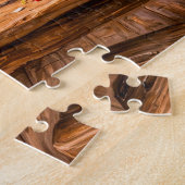 Kat die muizen ziet dansen in de keuken legpuzzel (Zijkant)