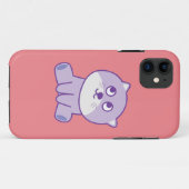 kat die naar de hemel kijkt Case-Mate iPhone case (Achterkant (horizontaal))