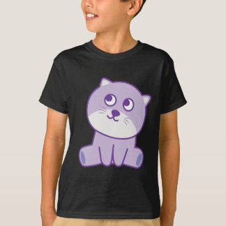 Kat die naar de hemel kijkt T-Shirt