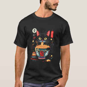 Kat die noedels eet t-shirt